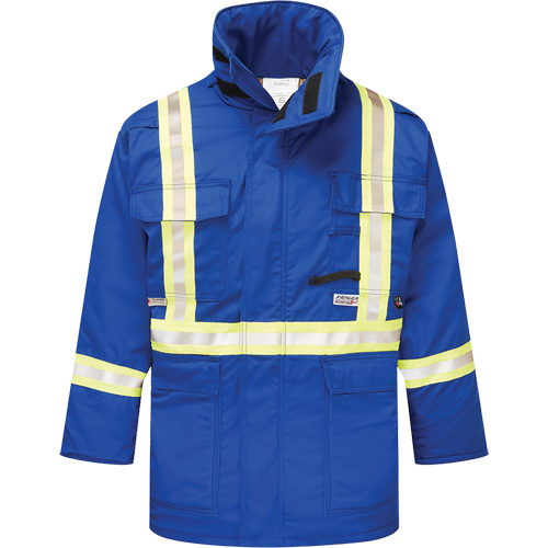 Avenger 9 oz. Flame Resistant Insulated Parka, X-Large, Royal Blue Canadian Safety Group Inc.