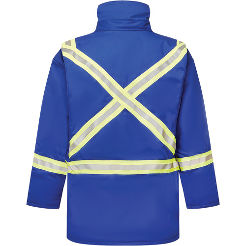 Avenger 9 oz. Flame Resistant Insulated Parka, X-Large, Royal Blue Canadian Safety Group Inc.