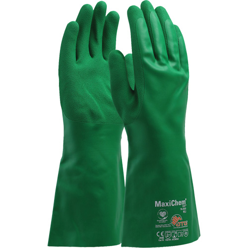 Gants r&eacute;sistants aux produits chimiques ATG MaxiChem Cut, Taille Petit, 14" lo, Nitrile Canadian Safety Group Inc.
