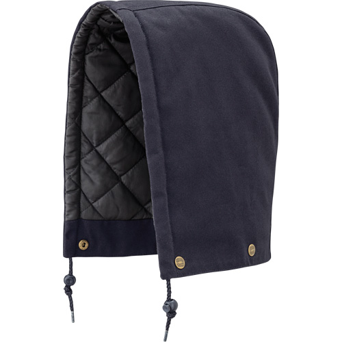 538 Capuchon pour parka, blouson aviateur ou combinaison de s&eacute;curit&eacute; matelass&eacute;e, Bleu marin, Coton Canadian Safety Group Inc.