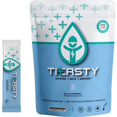 Hydration Drink Mix, Single Serve, Blue Raspberry Canadian Safety Group Inc.