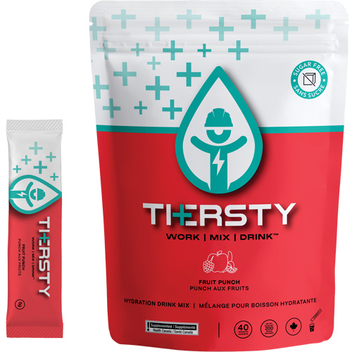 Hydration Drink Mix, Single Serve, Fruit Punch Canadian Safety Group Inc.
