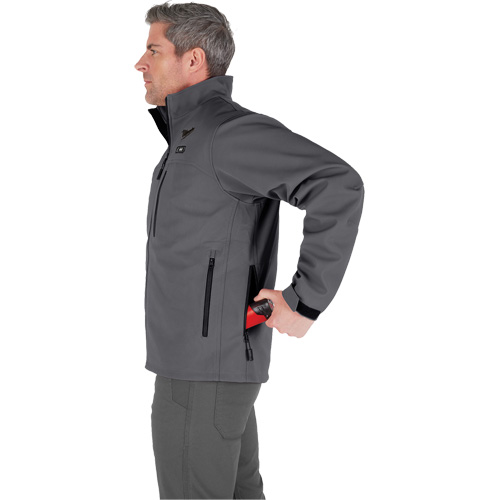 M12 Heated Toughshell Jacket (Jacket Only), Men's, X-Large, Grey Canadian Safety Group Inc.