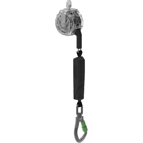 V-TEC ALTAKS Personal Fall Limiter-Cable, 10', Galvanized Steel, Swivel Canadian Safety Group Inc.