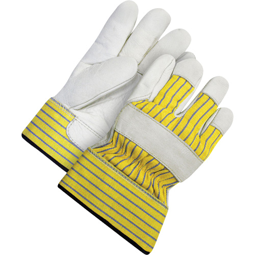 Gants d'ajusteur doubl&eacute;s avec poignet de s&eacute;curit&eacute;, 2T-Grand, Paume en Cuir fleur de vache, Doublure en Peluche d'acrylique Canadian Safety Group Inc.