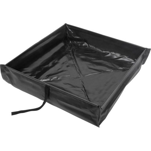 Collapsible Roll-Up Spill Berm, 60 US gal. Capacity, 4' W x 4' L x 6" H Canadian Safety Group Inc.