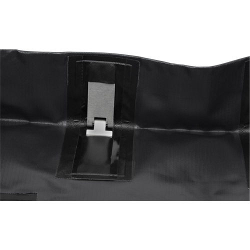 Collapsible Berm, 538.5 US gal. Capacity, 12' W x 12' L x 6" H, Snap-Up Bracket Canadian Safety Group Inc.