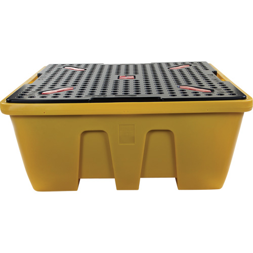 IBC Spill Pallet, 333 US gal. Spill Capacity, 66" x 66" x 27.5" Canadian Safety Group Inc.