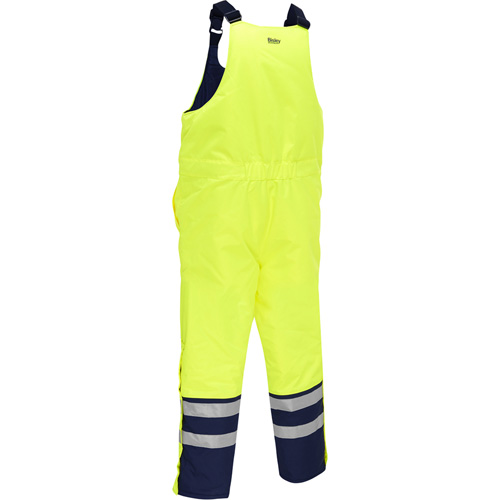 Salopette pour le froid extr&ecirc;me Bisley, Polyester, Petit, Jaune lime haute visibilit&eacute; Canadian Safety Group Inc.