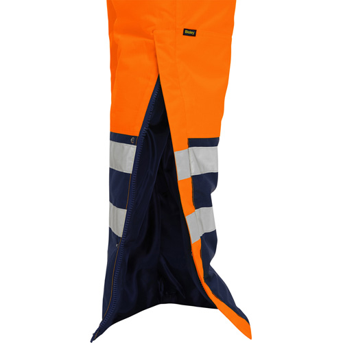 Salopette pour le froid extr&ecirc;me Bisley, Polyester, Petit, Orange haute visibilit&eacute; Canadian Safety Group Inc.