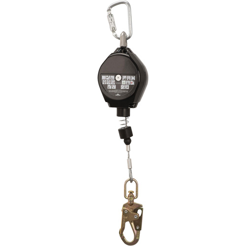 SRL-73302-20LE Self-Retracting Lifeline, 20', Galvanized Steel, Swivel Canadian Safety Group Inc.
