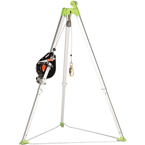 SRL-73303-96 Cable Self-Retracting Lifeline with Recovery, 96', Galvanized Steel, Swivel Canadian Safety Group Inc.