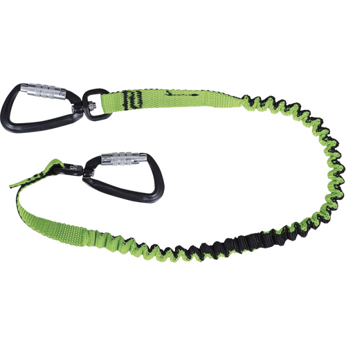 TT-9903-BULK Slim Line Tool Lanyard Box, Bungee, Dual Carabiner Canadian Safety Group Inc.