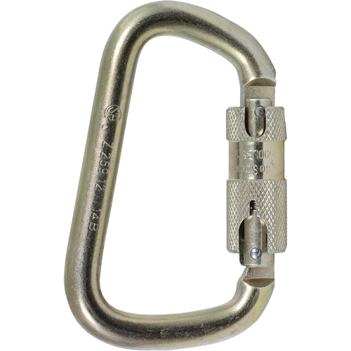 CP-03015-1 Zinc Plated Carabiner with 1" Gate Opening, Steel Canadian Safety Group Inc.
