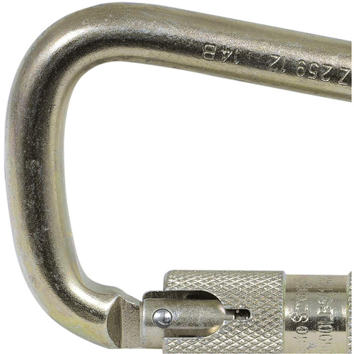 CP-03015-1 Zinc Plated Carabiner with 1" Gate Opening, Steel Canadian Safety Group Inc.