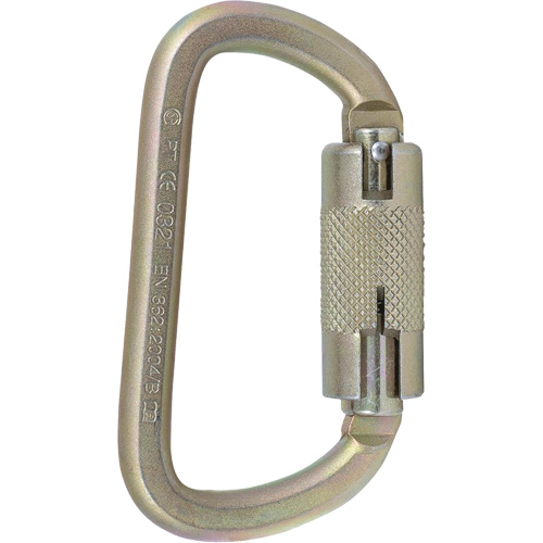 CP-03015-2 Zinc Plated Carabiner with 3/4" Gate Opening, Steel Canadian Safety Group Inc.