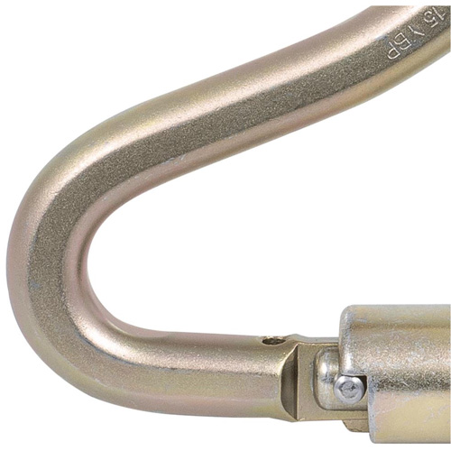 CP-04011-1 Zinc Plated Carabiner with 2" Gate Opening, Steel Canadian Safety Group Inc.