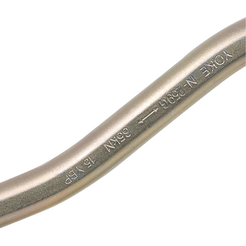 CP-04011-1 Zinc Plated Carabiner with 2" Gate Opening, Steel Canadian Safety Group Inc.