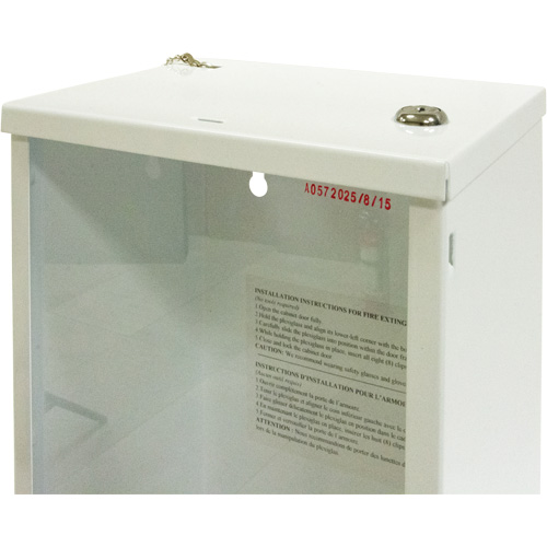 Light-Duty Fire Extinguisher Cabinet, 8" W x 22" H x 6" D Canadian Safety Group Inc.
