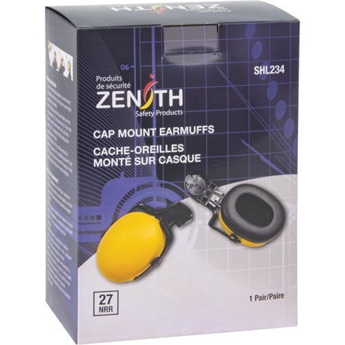 Passive Ear Muffs, Cap Mount, 27 NRR dB Canadian Safety Group Inc.