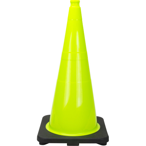 Premium Traffic Cone, 28", Lime Green Canadian Safety Group Inc.