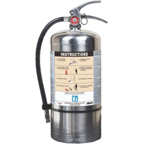 Fire Extinguisher for Lithium-ion Battery Fire Protection, AVD, 6 L Capacity Canadian Safety Group Inc.