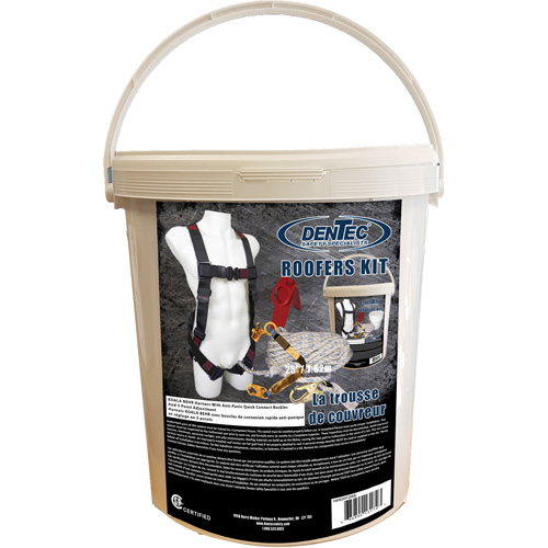 Koala Behr Roofer's Kit with 25' Rope, CSA Certified, Class A, Large/Medium/X-Large, 310 lbs. Cap. Canadian Safety Group Inc.