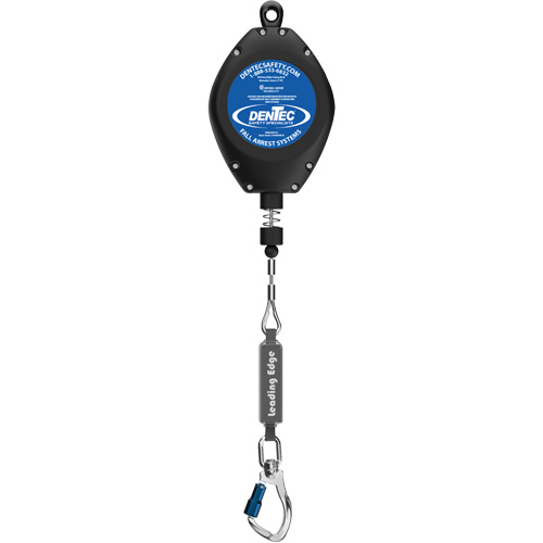 Self-Retracting Lifeline, 50', Galvanized Steel, Swivel Canadian Safety Group Inc.