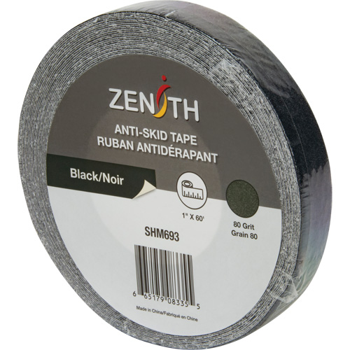 Ruban antid&eacute;rapant, 1" x 60', Noir Canadian Safety Group Inc.