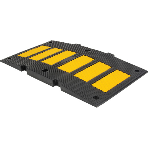 Middle Speed Hump, Rubber, 2' L x 8" W x 1-1/4" H Canadian Safety Group Inc.