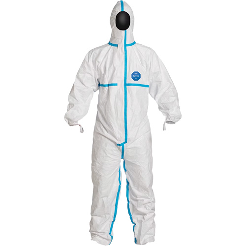 Combinaisons &agrave; capuchon, Petit, Blanc, Tyvek 600 Canadian Safety Group Inc.