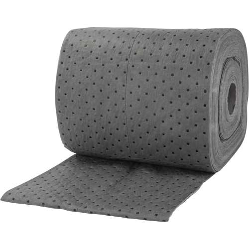 Rouleaux absorbants li&eacute;es, Poids moyen, 150' lo x 15" la, Absorption 8 gal. Canadian Safety Group Inc.