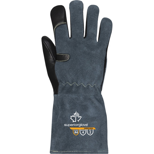 Gants de soudage MIG Endura 398KGLBGL, Cuir fleur de vache, Taille T-petit Canadian Safety Group Inc.