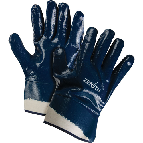 Heavyweight Safety Cuff Gloves, 11/2X-Large, Nitrile Coating, Cotton Shell Canadian Safety Group Inc.