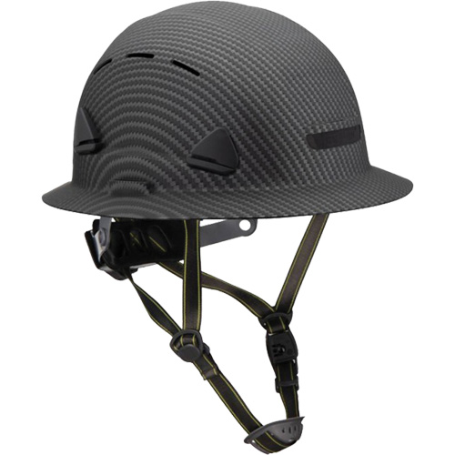 Casque Fibre Metal de style escalade avec bordure compl&egrave;te, R&eacute;pond aux normes CSA type 2, Suspension Rochet, Ventil&eacute; Canadian Safety Group Inc.