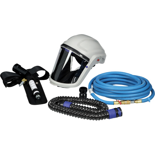 Ensemble de soupape de refroidissement &agrave; adduction d'air Versaflo V-100PSK, trousse de peinture pulv&eacute;ris&eacute;e Canadian Safety Group Inc.