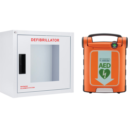 Powerheart&reg; G5 AED & Cabinet Kit, Automatic, Bilingual, Class 3 Canadian Safety Group Inc.