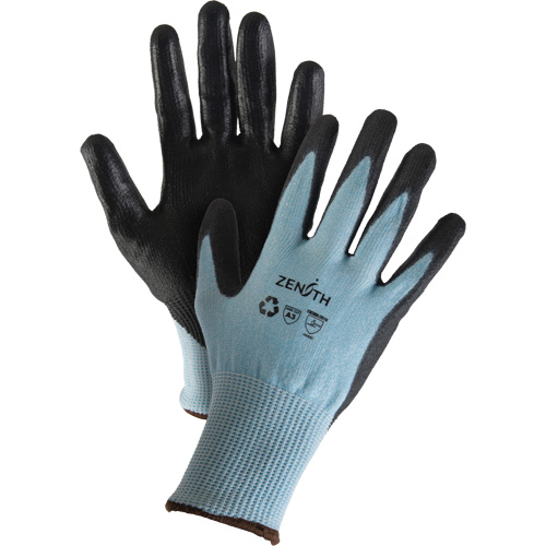 Gants &eacute;lastiques &eacute;cologiques r&eacute;sistants &agrave; la coupe, Taille 11, Calibre 13, Rev&ecirc;tement Polyur&eacute;thane, Enveloppe en PEHP/rPET, ASTM ANSI niveau A3 Canadian Safety Group Inc.