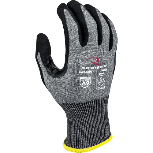RWG589 Cut Protection Coated Gloves, Size X-Small, 18 Gauge, Foam Nitrile Coated, HPPE Shell, ASTM ANSI Level A9/EN 388 Level F Canadian Safety Group Inc.