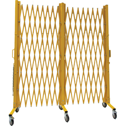 Barri&egrave;re extensible, 84" h x 20' lo, Jaune Canadian Safety Group Inc.