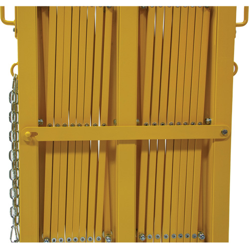 Barri&egrave;re extensible, 84" h x 20' lo, Jaune Canadian Safety Group Inc.