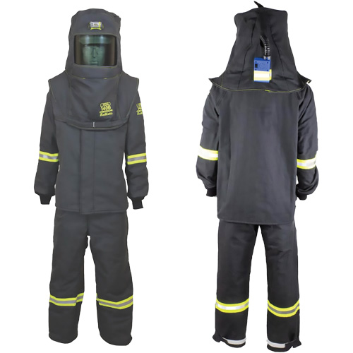 Ensemble de manteau contre l'arc &eacute;lectrique TCG grand, 140 cal/cm² Canadian Safety Group Inc.