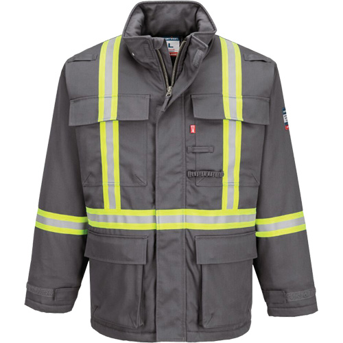 Bizflame&reg; 88/12 Insulated Winter Parka, Grey, Medium (Tall) Canadian Safety Group Inc.