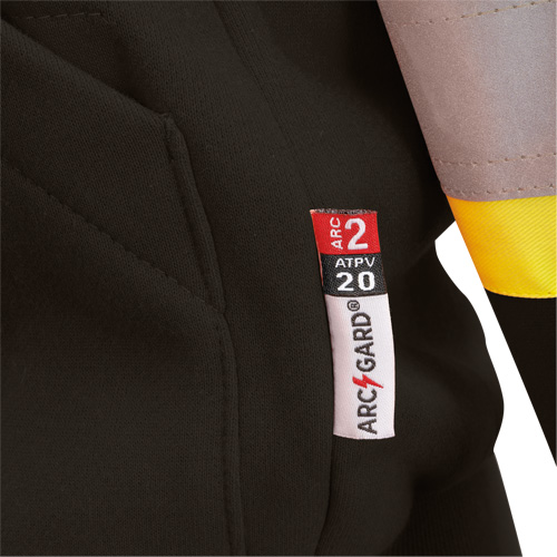 Chandail lourd avec capuchon, Femmes, T-petit, Noir Canadian Safety Group Inc.
