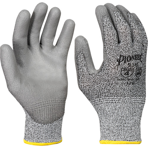 Gants r&eacute;sistant &agrave; la coupe, Taille Petit, Calibre 13, Rev&ecirc;tement Polyur&eacute;thane, ASTM ANSI niveau A4 Canadian Safety Group Inc.