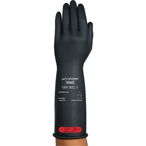 ActivArmr&reg; RIG R014BUL Ultra-Lightweight Electrical Insulated Gloves, ASTM Class 0, Size 11, 14" L Canadian Safety Group Inc.