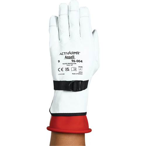 ActivArmr&reg; 96004 Goatskin Leather Protector Gloves, Size 12, 10" L Canadian Safety Group Inc.