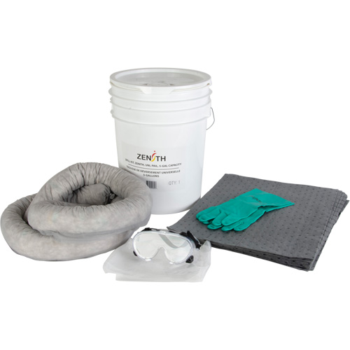 Premium Truck Spill Kit, Universal, Pail, 5 US gal. Absorbancy Canadian Safety Group Inc.