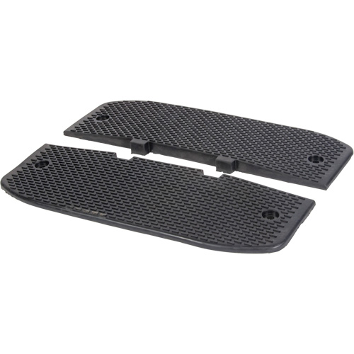 Speed Hump End Caps, Rubber, 3' L x 20" W x 2" H Canadian Safety Group Inc.