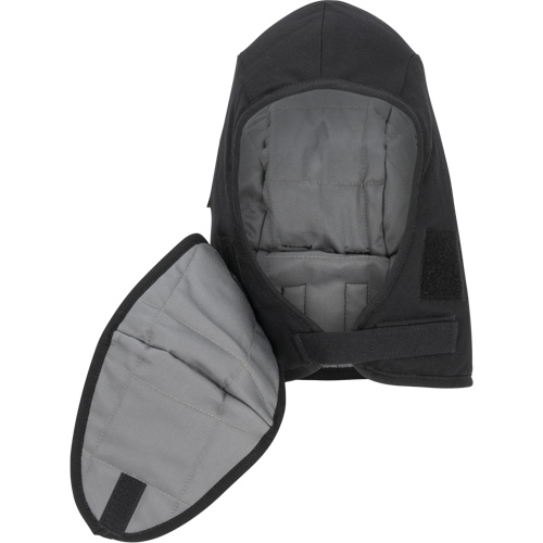 Doublure matelass&eacute;e ignifug&eacute;e Pioneer 766A pour casque de s&eacute;curit&eacute; avec embout buccal amovible, Noir/Gris, Coton/FR-Tech/Modacrylique/Nylon Canadian Safety Group Inc.